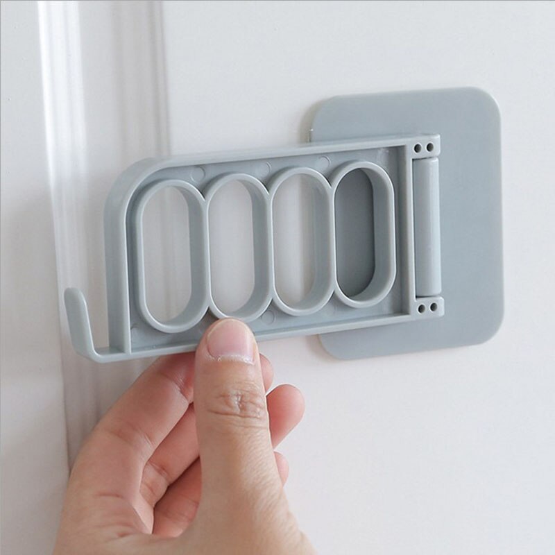 GUANYAO opvouwbare Key Decoratieve Haken multifunctionele Deur Haken sterke lijm hanger opslag rack kapstokken Creatieve Effen
