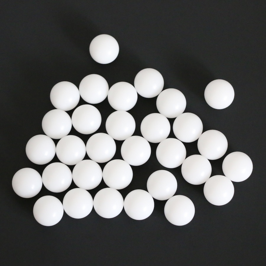 12.7mm ( 1/2'' ) 5pcs Delrin Polyoxymethylene (POM) /Celcon Plastic Solid Balls for Valve component, bearing application