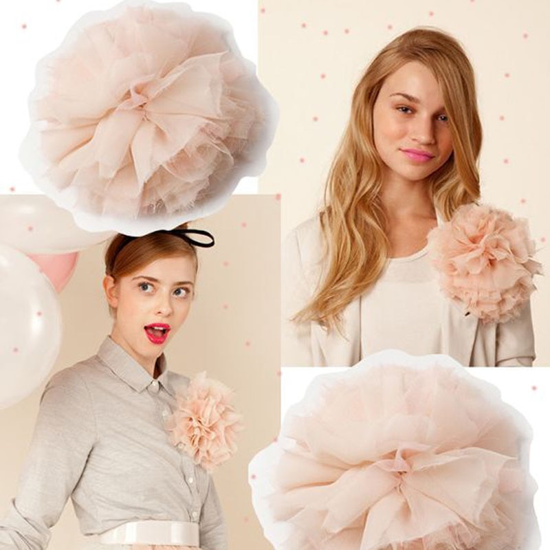 Fengrise 15cm 25 verftet organza stoff rull diy kunstige blomster bryllup bil bursdag dekorasjon tyll ruller pom poms fest