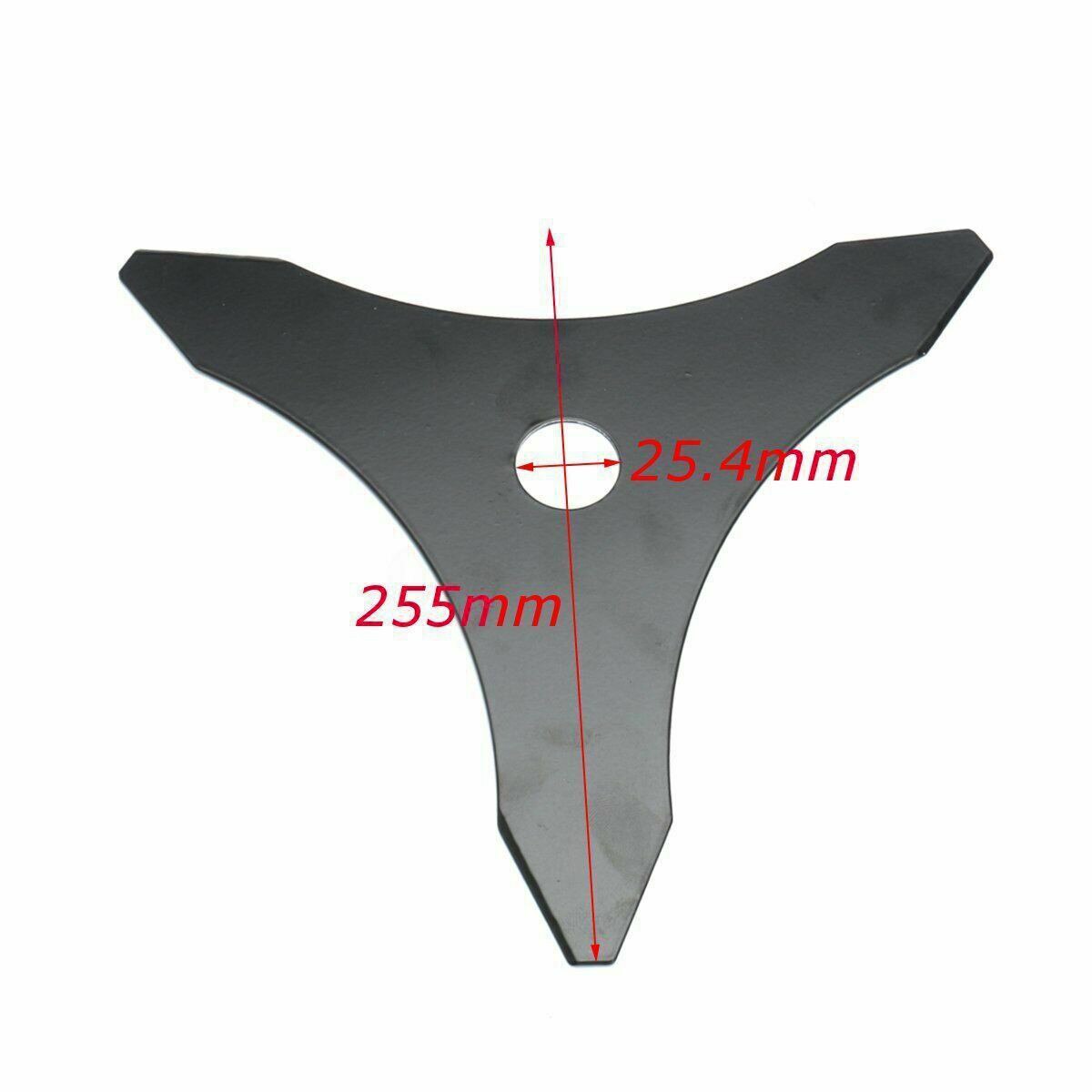 3 Tooth Brush Cutter Brush cutter Strimmer Lawn Mower Metal Blades Trimmer Head 65Mn Garden Grass Trimmer Head For Lawn Mower