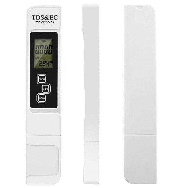 Lcd Digitale Tds Eg Water Testen Pen 3 In1 Functie Geleidbaarheid Water Zuiverheid Filter Meter Test Tool 0-5000ppm Temp