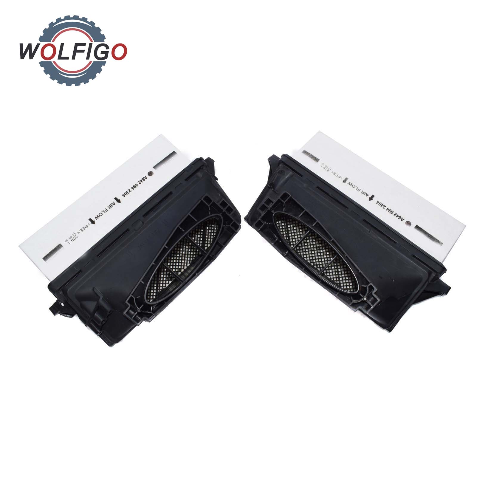 WOLFIGO Neue Luftfilter Verknüpfungen Rechts Für Mercedes-Benz GL350 ML350 S350 6420942304 A6420942404 6420940000 A6420940000