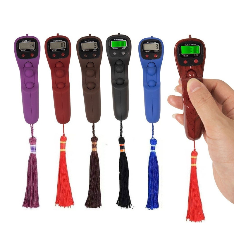 LED Electronic Handheld Tally Counter Clicker for Golf Goods Counting Lap