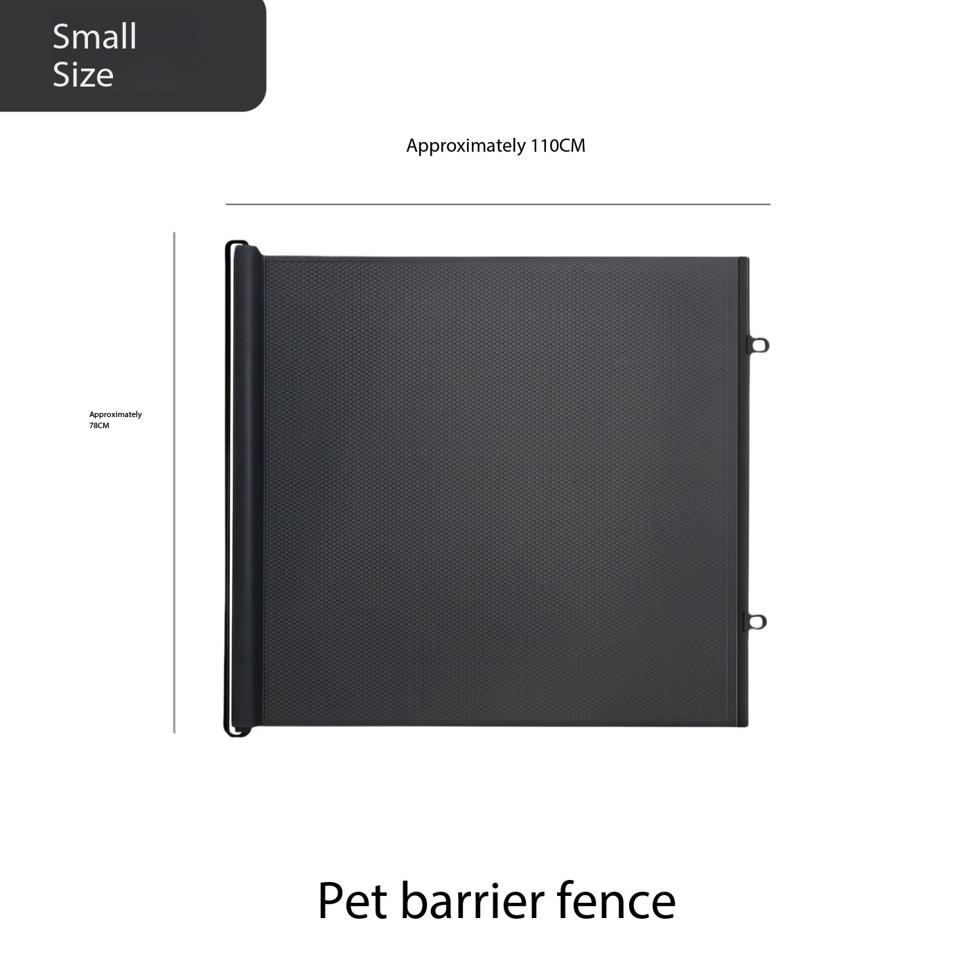 Recinzione retrattile automatica per animali domestici anti-fuga per gatti, cancello barriera anti-salto, ingresso/uscita porta per gatti, pannello di blocco gatti: nero