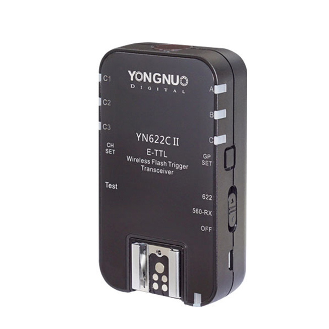 YONGNUO Single YN622C II RX HSS E-TTL Flash Trigger voor Canon Camera Compatibel Met YN622C YN560-TX RF-603 II RF-605