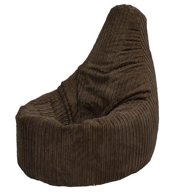 Nova tela interior lazer sofá preguiçoso sofá saco de feijão quarto lazer assento removível e lavável piso tatami sopro: brown 