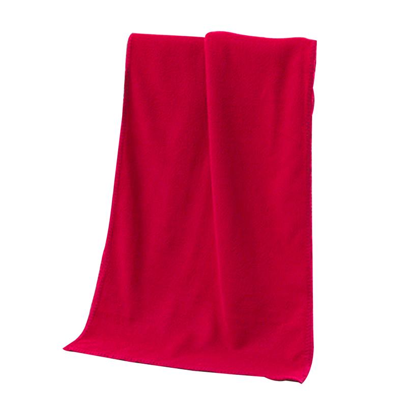 1pc 30 x 70cm mikrofiber bilrengøringsduge bilpleje håndklæder auto bil polering voks voks tørring håndklæde klud automatisk rengøringsrenser: Rød