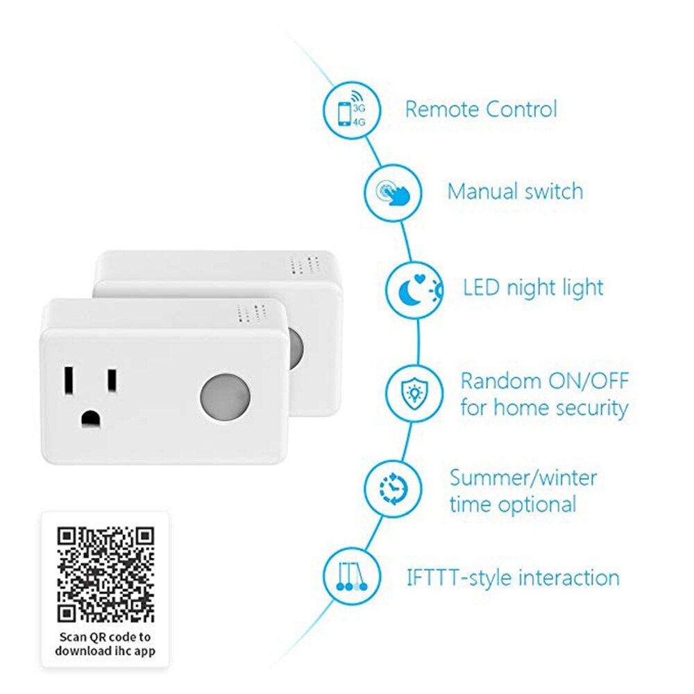 Broadlink SP3 Smart Plug Socket EU Tijdschakelaar Smart Home Controller WiFi Controle Draadloze Stopcontact Plug voor ALexa Google