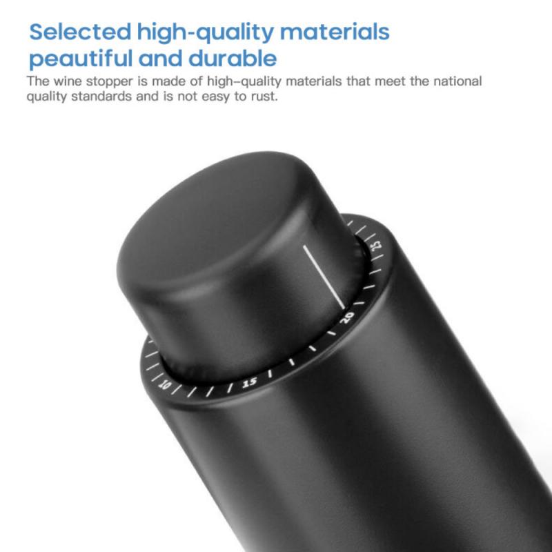 Champagne Cork Portable Sealing Machine Bar Stopper Wine Cork Wine Champagne Cap Vacuum Sealed Wine Cork Barware Bar Tools