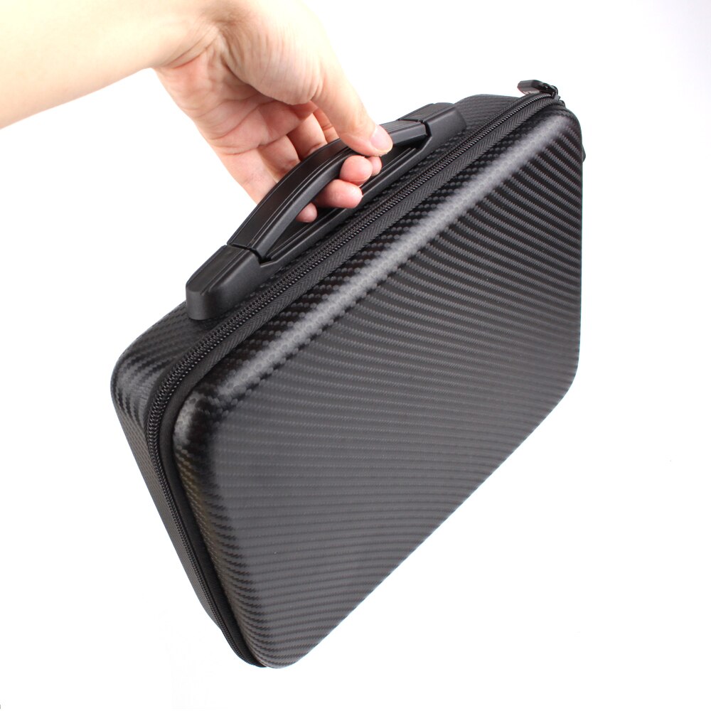 Draagbare Handheld Opbergtas Waterdichte PU Draagtas Accessoire Schoudertas PU EVA Koffer voor DJI Mavic Air