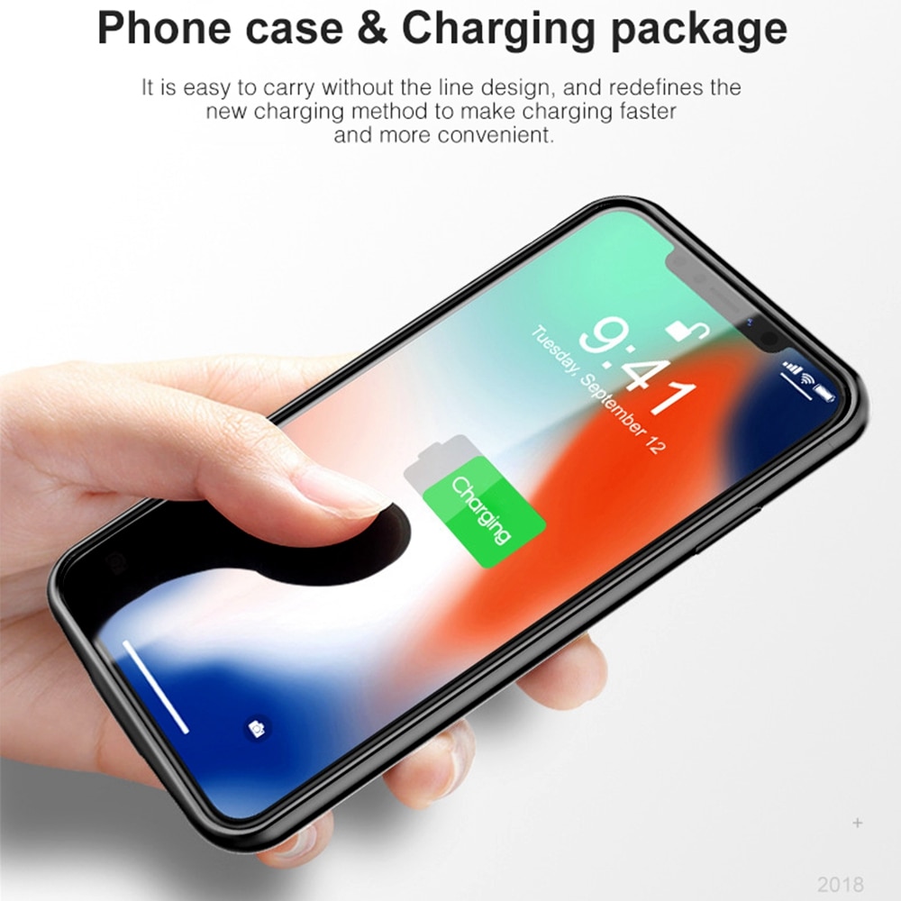 Battery Case Power Bank For iphone X XS XR XS MAX Magnetic Battery charger case For iphone 6 6s 7 8 plus Adsorption Powerbank