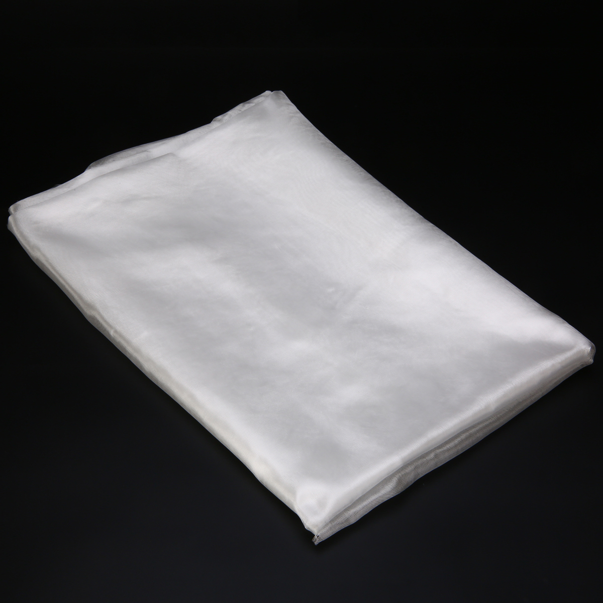 Ultra Thin White Fiber Glass Fiberglass Fabric Reinforcements Fibreglass Glass Cloth for Industry 1m X 1.27m 0.03mm Thickness