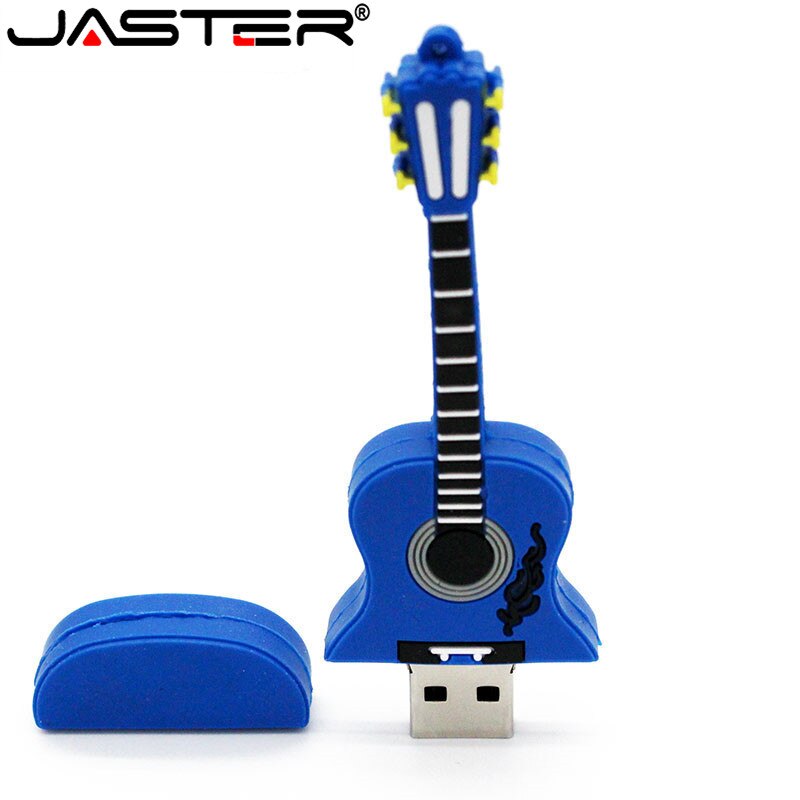 Jaster Muziekinstrument Gitaar Usb Flash Drive Usb Memory Stick 64Gb 16Gb Flash Memory Stick Pen drive Usb Schijf