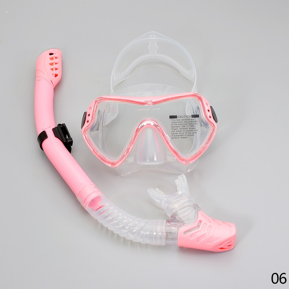 Professionelle Tauchen Masken Schnorcheln Set Erwachsene Silikon Rock Anti-Fog Goggles Gläser Schwimmen Angeln Pool Ausrüstung: 06