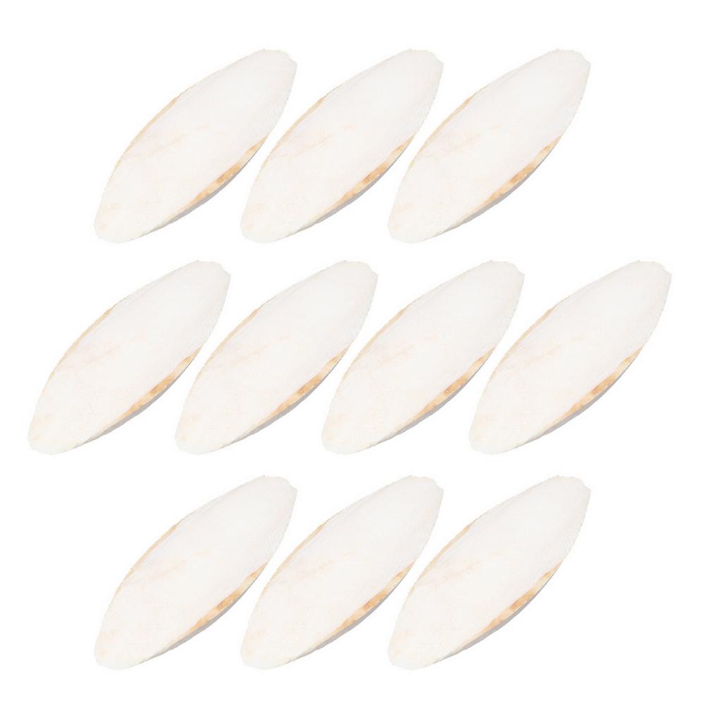 10Pcs Inktvis Bone Voor Papegaai Natuurlijke Cuddle Bone Chew Speelgoed Kauwen Cuttlebone Inktvis Bone Chewing Vogels Training Papegaai