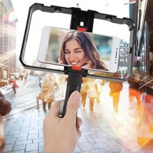 estabilizador Universal Mobile Phone Handheld Cage Phone Stabilizer Live Shooting Follow Shot camera stabilizer