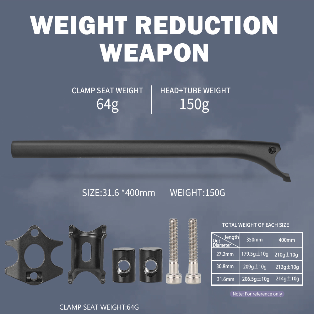 Bike Seatpost Carbon Black Matt Offset 20mm Mtb Bike Canote Carbono 27.2/30.8/31.6 Seat For Bicycle Length 350/400mm