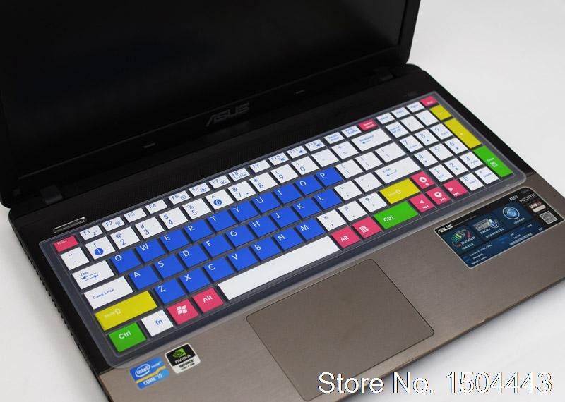 Silikon Schutzhülle Laptop 15.6 ''Tastatur Haut Für ASUS VivoBook X543U X543MA X543UA X543UB X543M Für ASUS ASUSPRO P2530 P2530U: candyblue