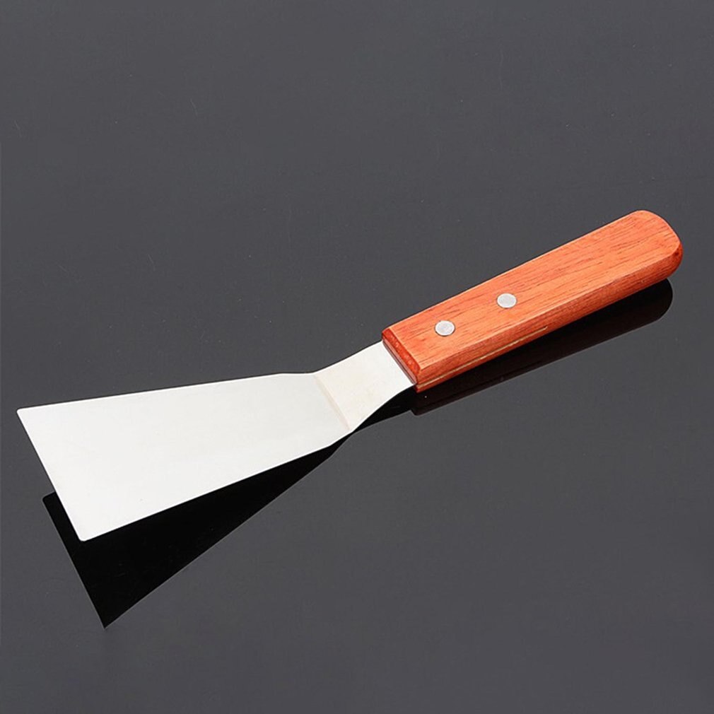 Waka Flat BBQ Shovel Cooking Tools Stainless Steel Barbecue Tongs Fried Bread Meat Shovel/ Leaking Shovel
