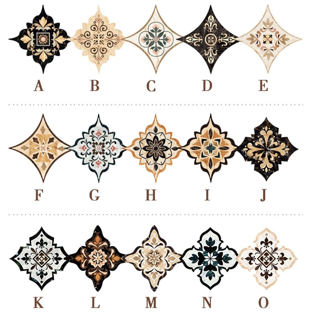 Tile Stickers Self Adhesive Diagonal Sticker Tile Floor Wall Stickers Tile Sticker Bathroom Tiles 3D Decals Home Decor