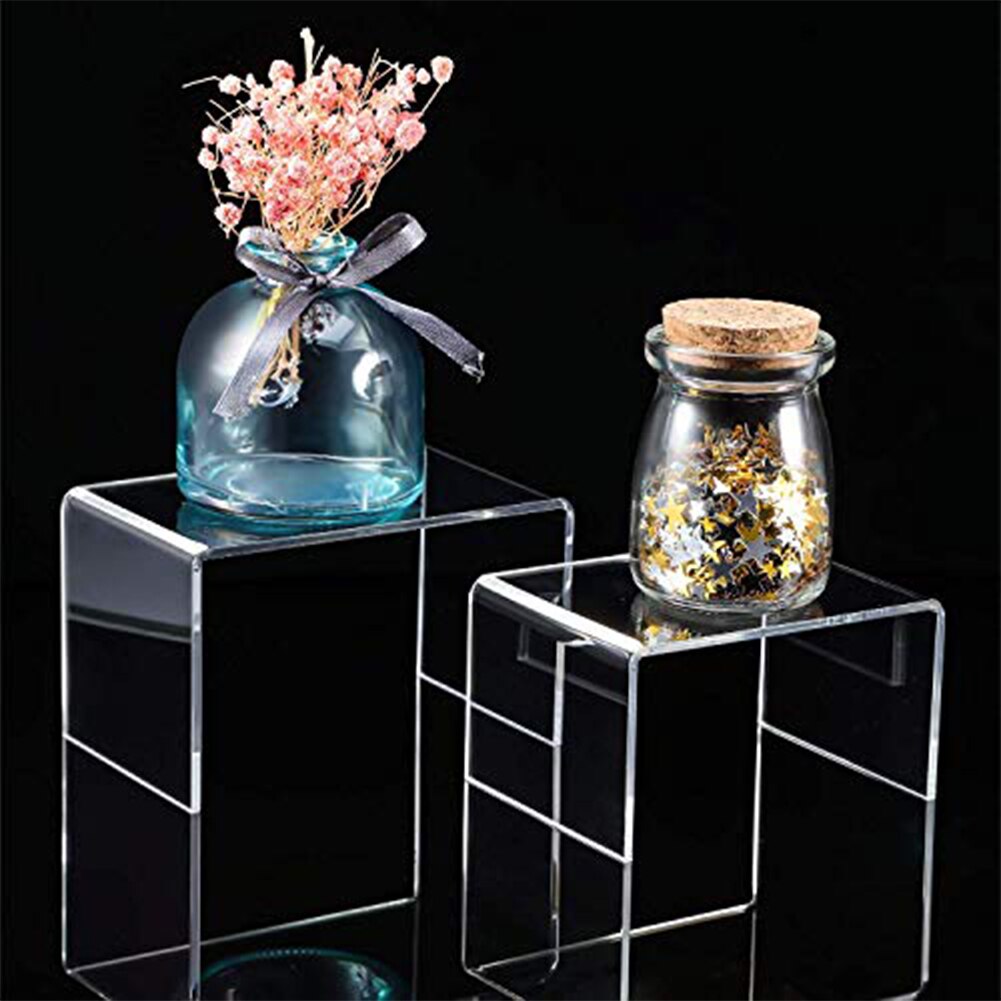 10 st transparent akryl display stativ smycken display monter butik marknadsföring display verktyg chic
