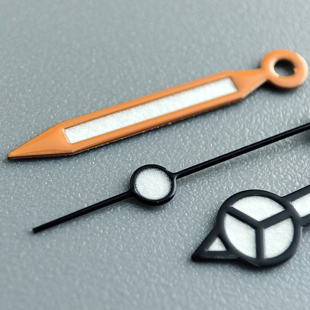 Horloge Accessoires Horloge Pointer NH35 Handen Zwarte Handen Orange Handen Groen Super Lichtgevende, Geschikt Voor NH35, NH36 Beweging A6