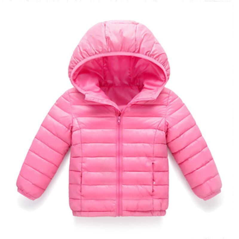 2-12 Jaar Herfst Winter Kids Down Jassen Voor Meisjes Kinderen Kleding Warm Down Jassen Voor Jongens Peuter Meisjes bovenkleding Kleding: PINK / 5