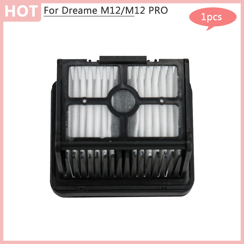 Replacement Scrubber brush Spare Parts For Dreame M12 H12 M12 PRO Robot Vacuum Cleaner Hepa Filter Road Washing Machine Home App: light green