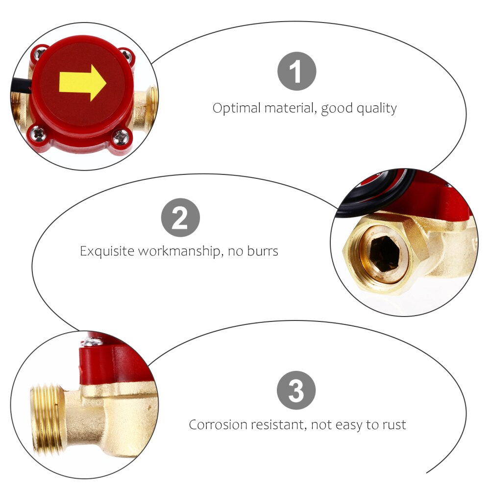 Water Flow Control Switch Adjustable Pressure Pump Shower Accessory for Home