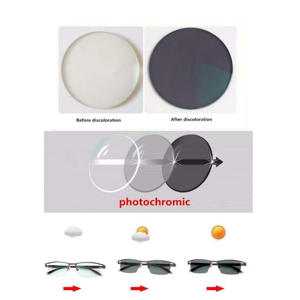 MINCL/Mode Full Frame Meekleurende ronde Leesbril Zon photochromatic Leesbril met doos FML