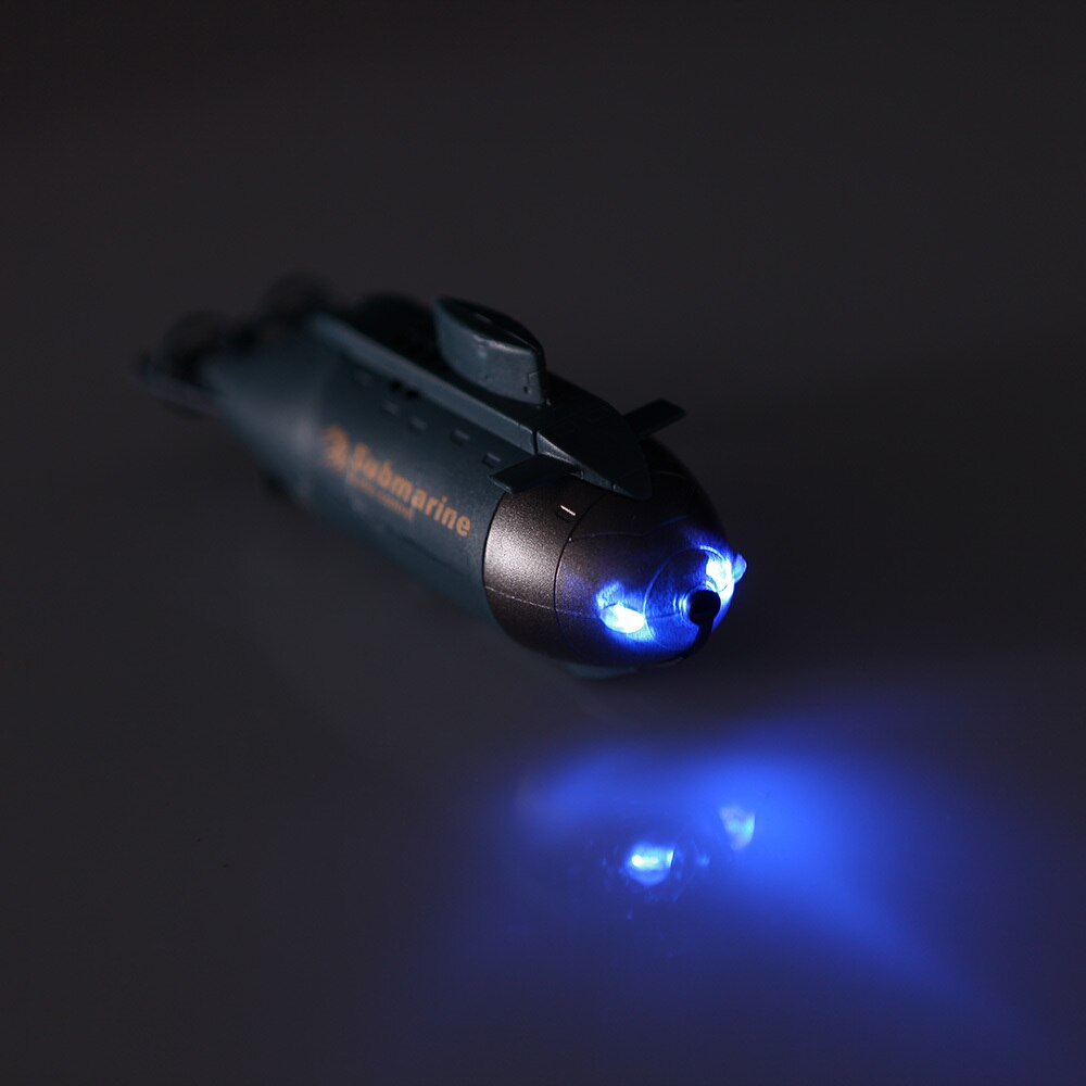 mini 777-216 rc submarine afstandsbediening toys met 40 mhz zender blauw kleur