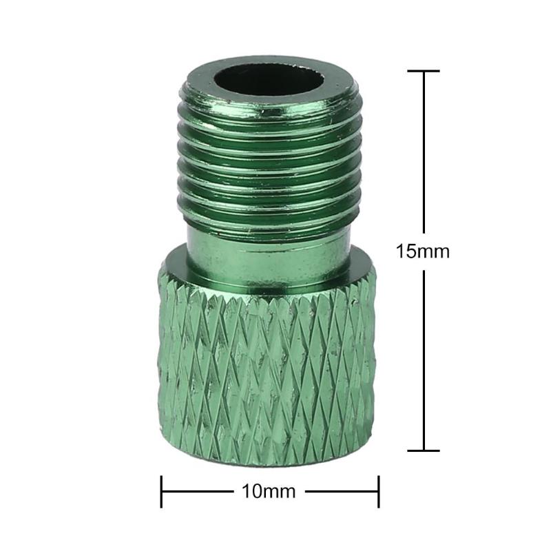 Schrader Valve Adapter Wear-resistant MTB Bike Valve Converter Fixed Gear Bicycle Presta to Schrader Valve Adapter