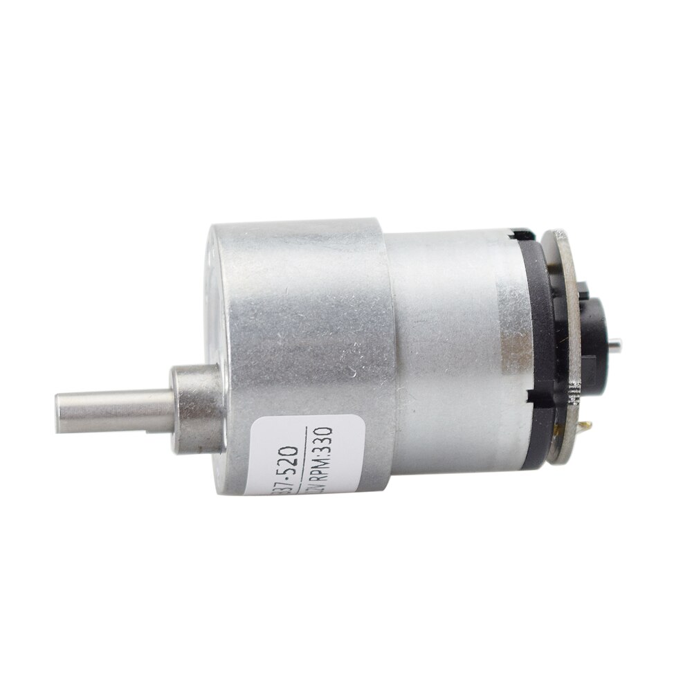 12V 330rpm High Torque DC Motor with Hall Encoder for Speed feedback Self-balancing Robot Car Chassis Mecanum Wheel Parts