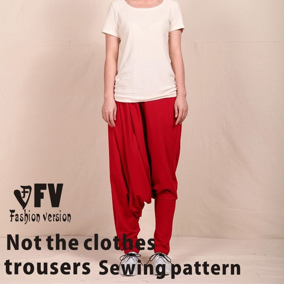 pants sewing pattern The trousers pattern(Not the pants) BCK-19