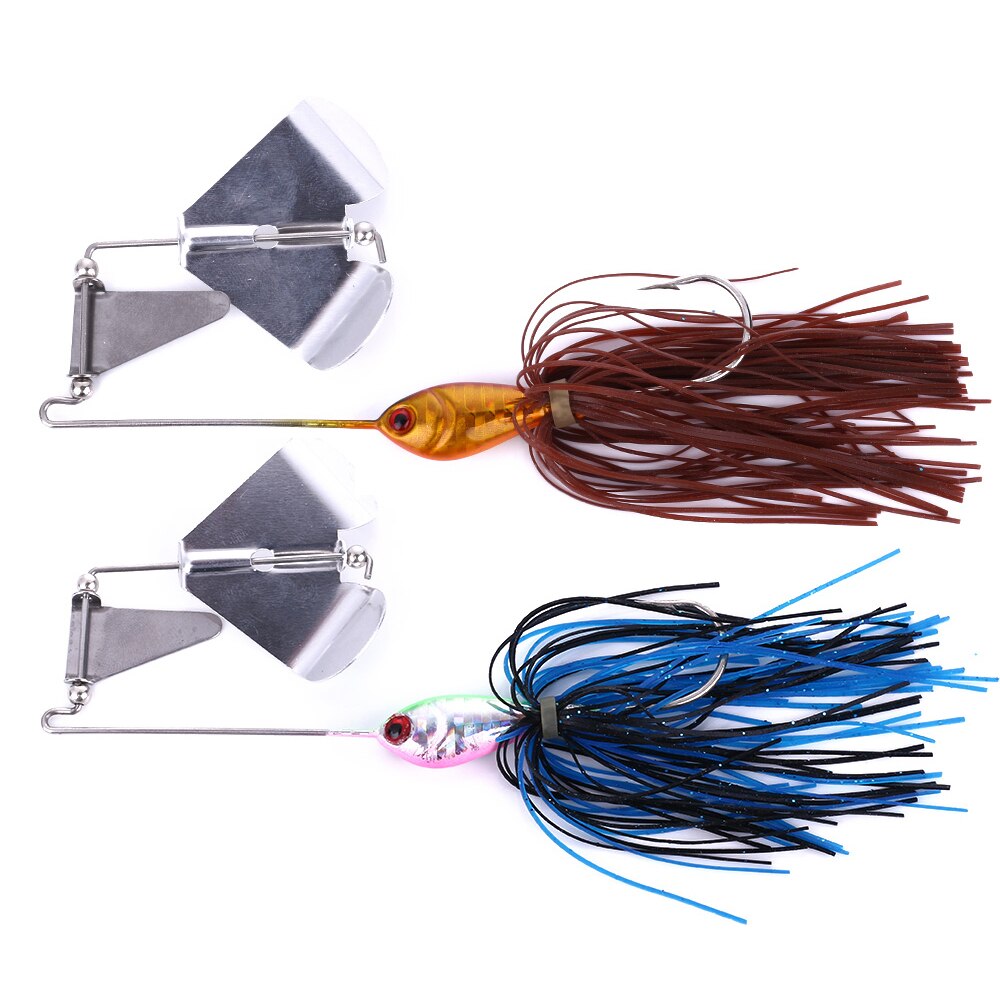 Buzzbait Spinner Bait 18g with Bass Fishing Spoon Lure Metal Jig Jigging lure Swimbait Spinnerbait