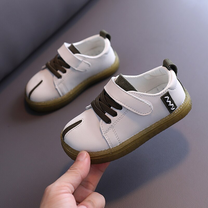 Children's shoes spring Korean boy casual shoes 1-3 years old: Beige / 21