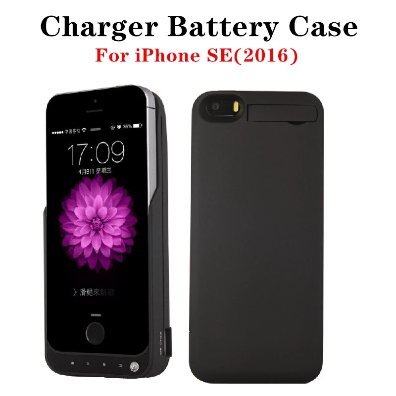 Funda Powerbank de 10000mAh para iPhone SE 5S C, la mejor batería externa portátil con soporte para iPhone 5 5s 5c Se