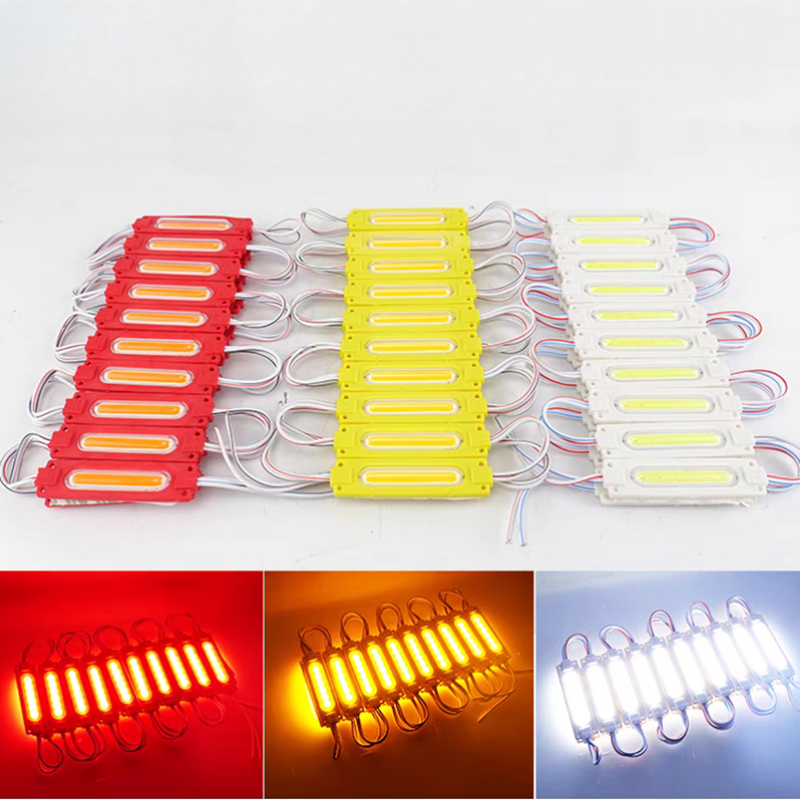 20pcs/lot Injection with Lens COB LED Module Waterproof LED Back Light Backlight for Sign Channel Letter DC12V 24V 2W IP68