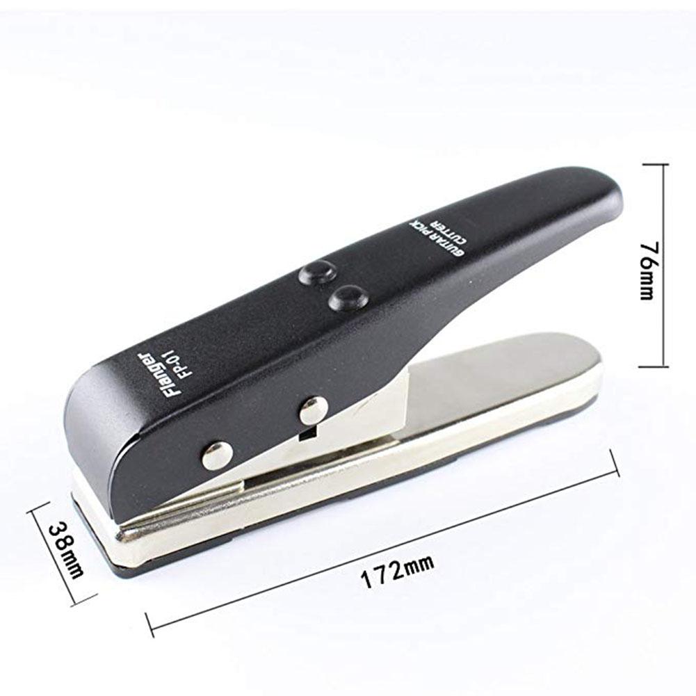 Flanger FP-01 Guitar Picks Cutter Guitar Picks Maker Plectrum Punch DIY Own Pick Cutter+ 2 Test Paper + 1 Sandpaper