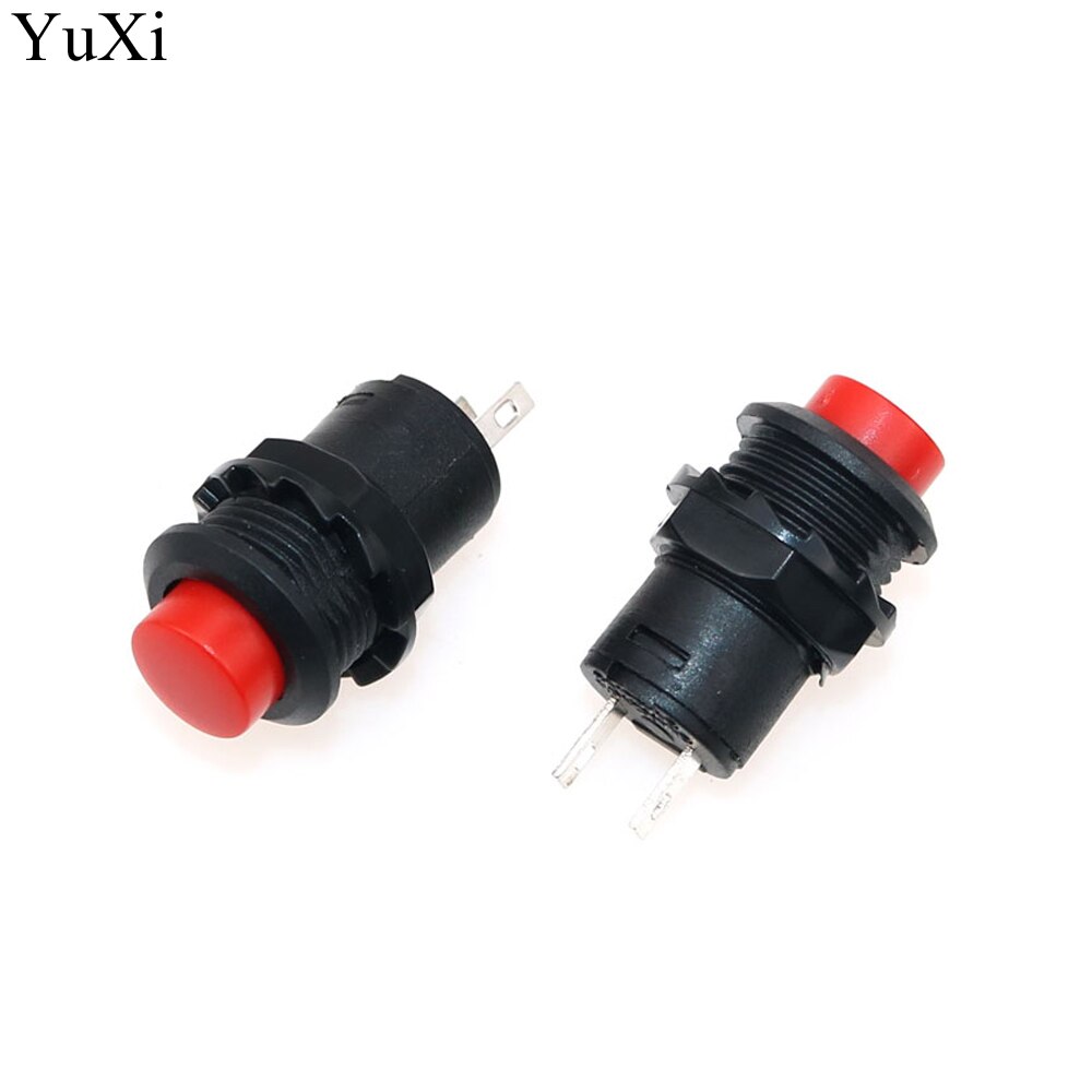 YuXi self-reset Push Button Switch 10mm Self Return Momentary Push Button Switch