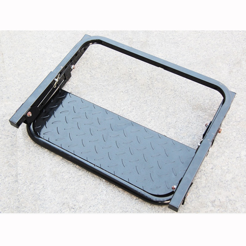 Protable Folding SUV MPV Car Stairs Tyre Mount Steps Ladder For Vehicle Roof Racks Bike Luggage Car Travel