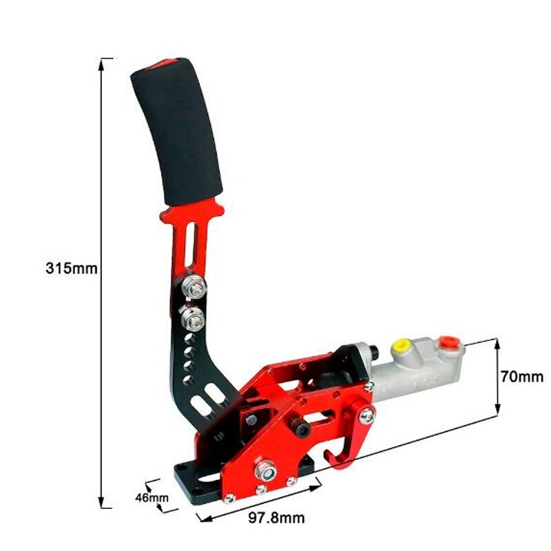 Universal Aluminum Car Hydraulic Handbrake handbrake drift hand brake