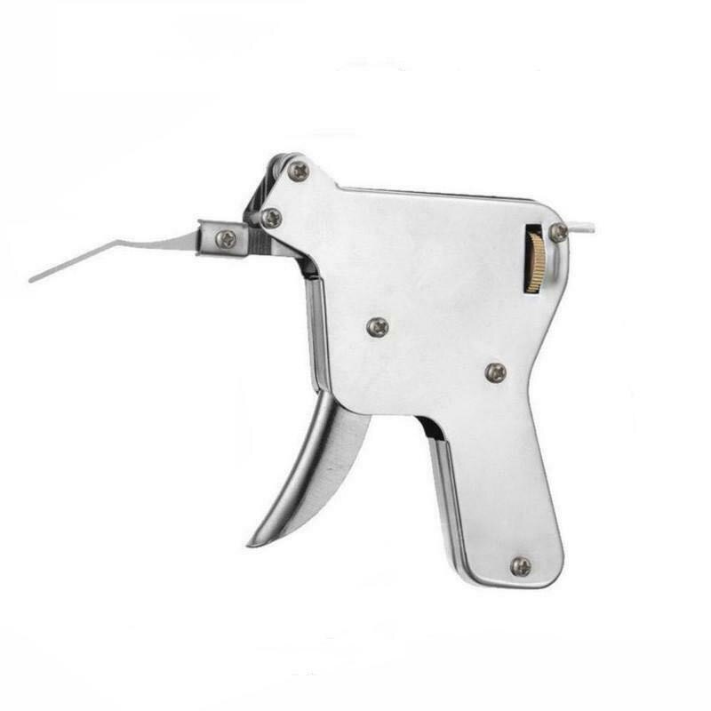 5pcs Strong Steel Lock Picking Tools Set Extractor Training Padlock Open Tools Set Tool Parts Use Tip Lock Opener