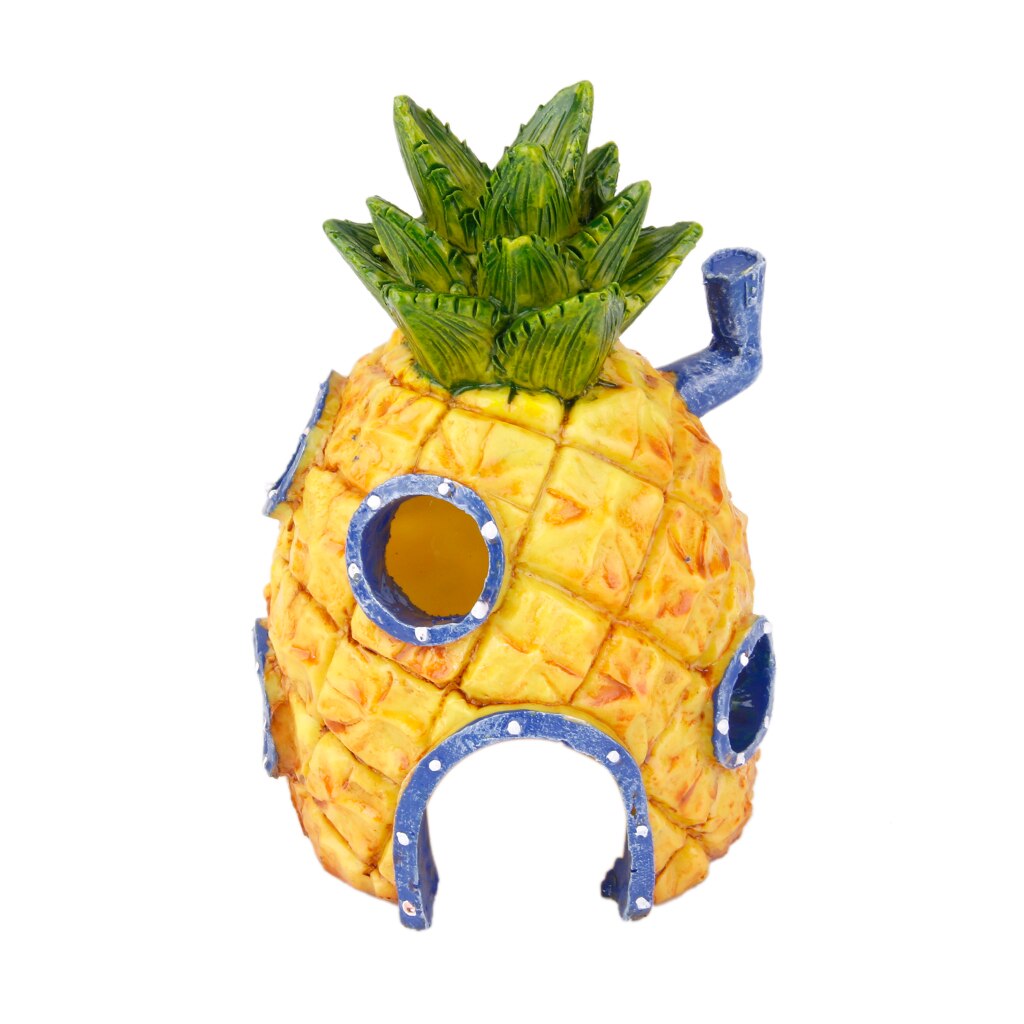 Fish Tank Hiding Cave Fishes Shrimps Safe Shelter - Resin Landscape Decor Ornaments for Landscaping Your Terrarium or Aquarium