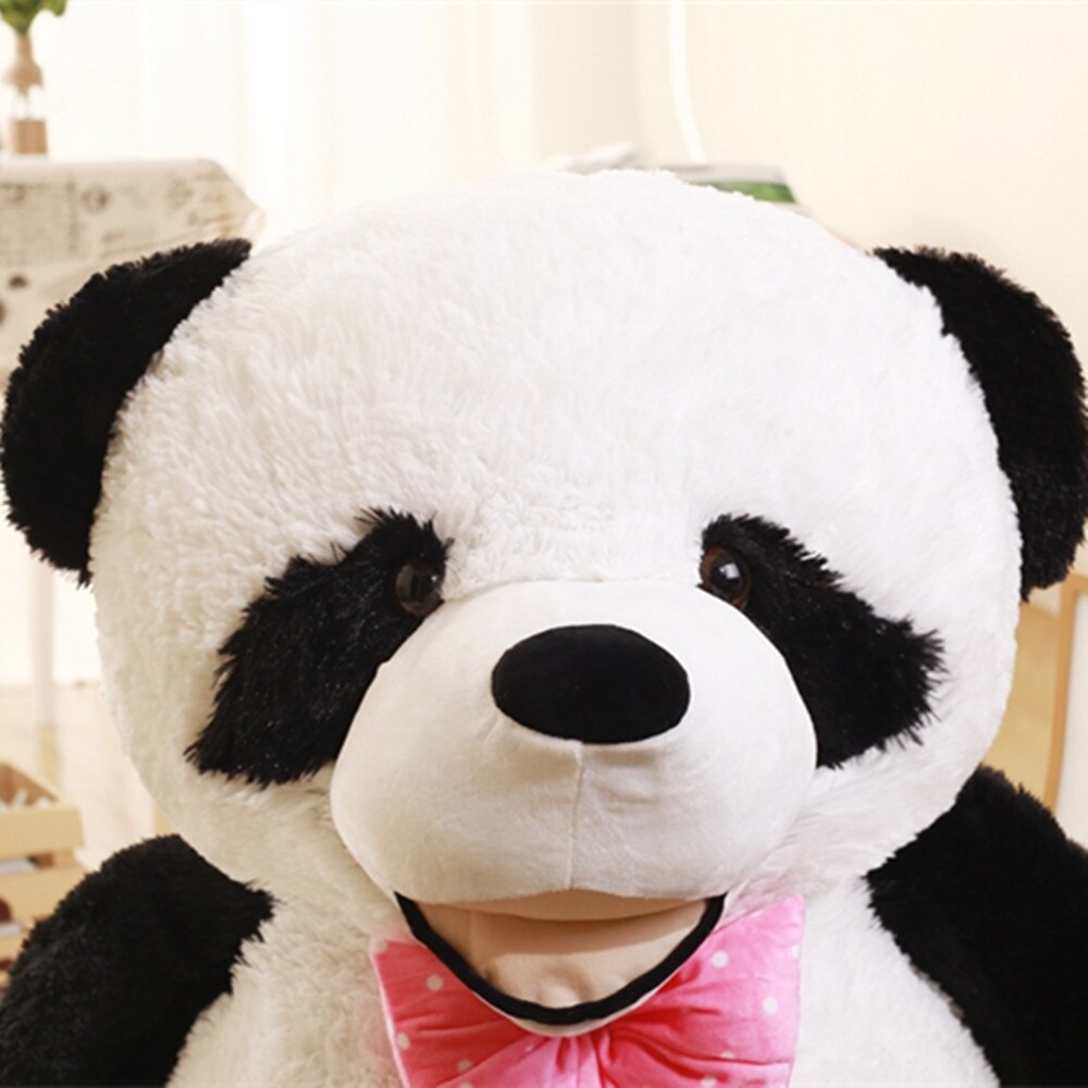 100-260cm macio panda gigante chinês pele panda brinquedo grande animais panda casaco para crianças dia dos namorados presente animal panda casacos