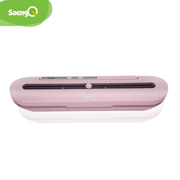 Food Vacuum Sealer Best Automatic Commercial Household Vacuum Food Sealer Packaging Machine Include Vacuum Sealer Machine: Pink / 220V