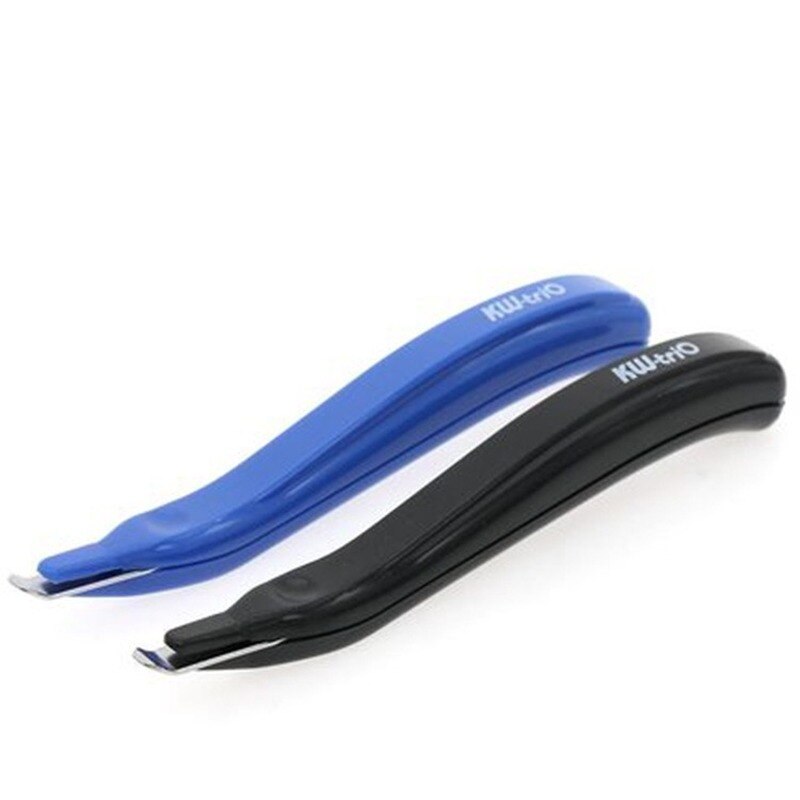 Portable Metal Comfortable Staple Remover Magnetic Head Easy Staples Remover Office Tools School Supplies