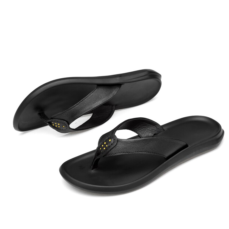 För gummisandaler tofflor cuero sommarskor bulk sandalia strand sport flip sandal flip utomhus äkta herren
