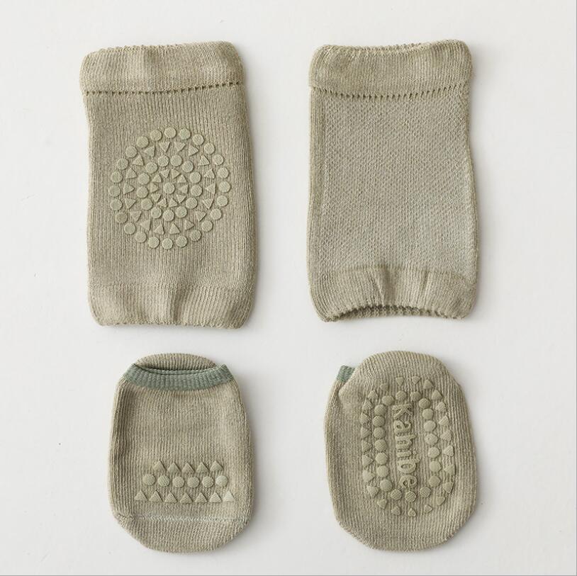 Chaussettes antidérapantes unisexes pour bébé, genouillère épaisse, semelle en caoutchouc éponge, pour enfants, garçons et filles, chauffe-jambes, 0-3T: A / 1 to 3t