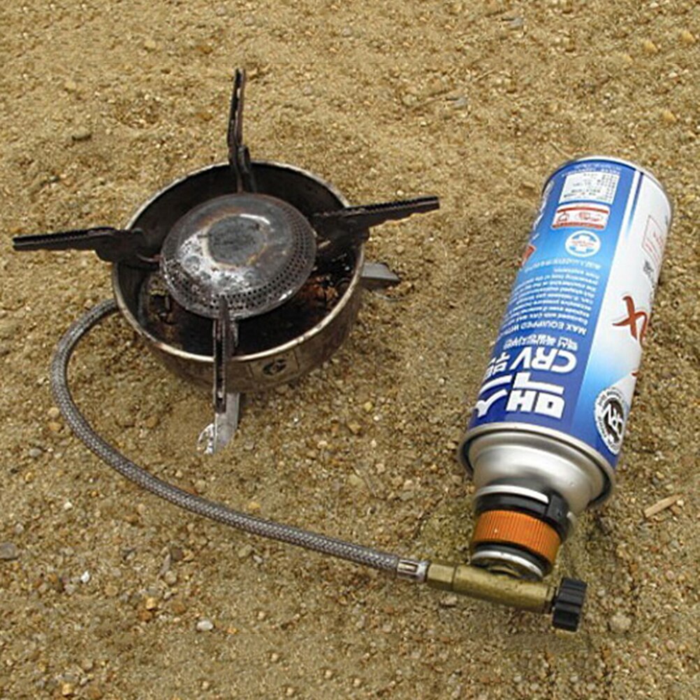 Picknick Hoofd Tank Brander Cartridge Gas Gastank Stove Blikken Adapter Converter